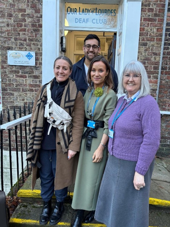 Supporters and advocates of Newcastle Deaf Centre.