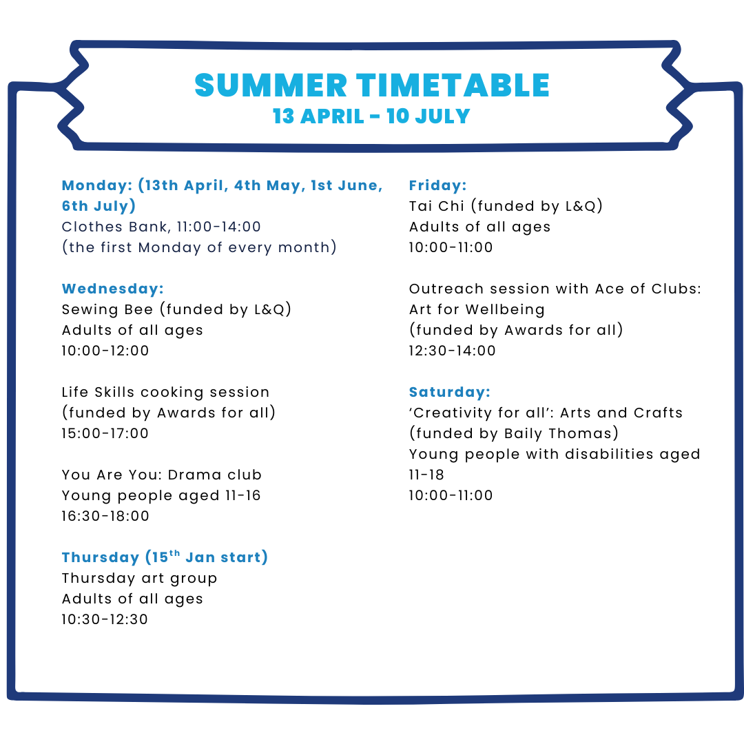 Summer 2026 programme