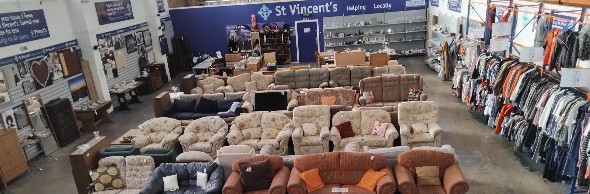 sofa and furniture in store