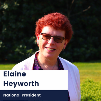 SVP National President Elaine Heyworth