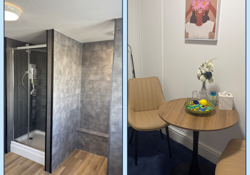 counselling pod & shower room